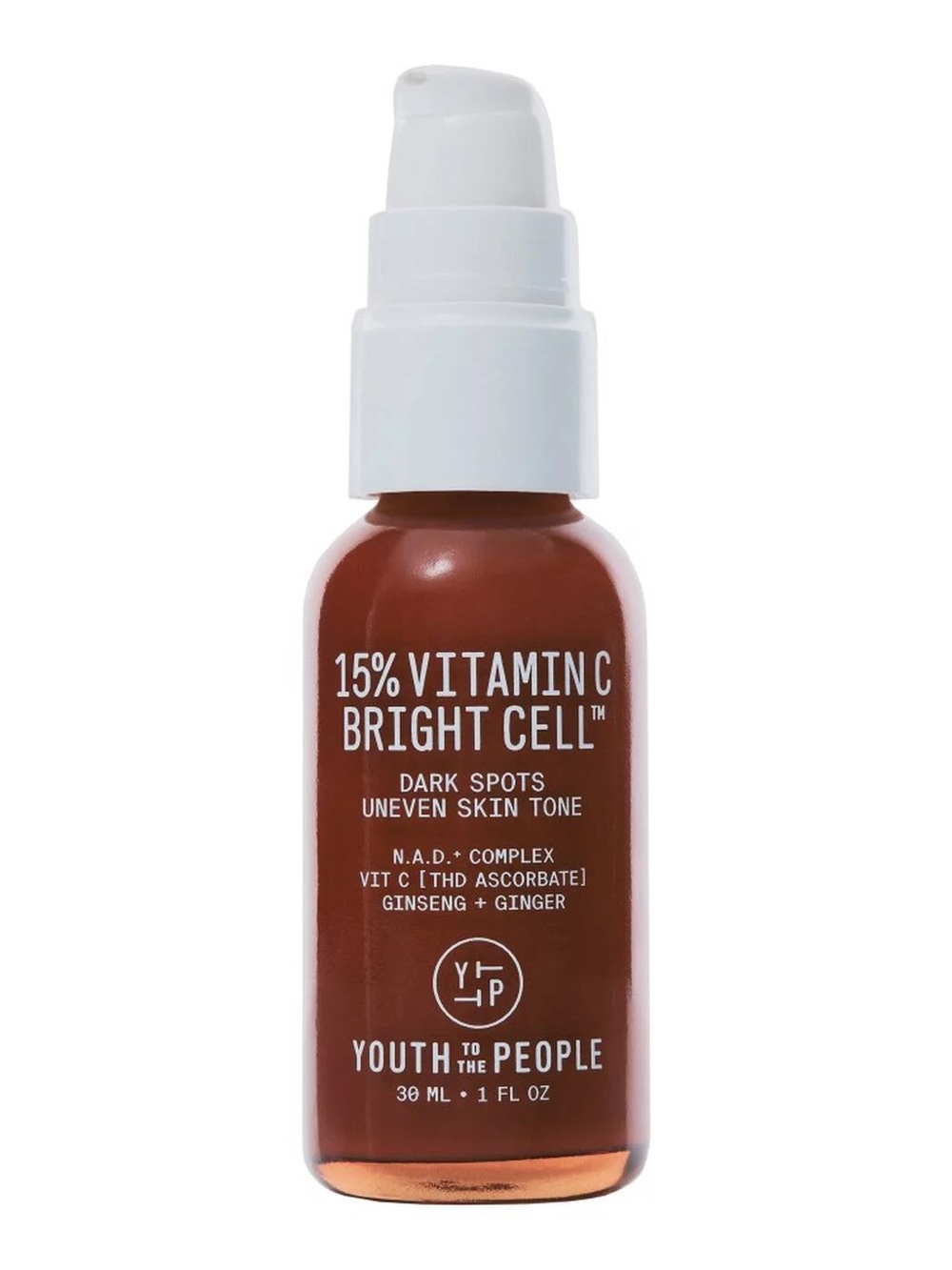 Youth To The People 15% Vitamin C Bright Cell Facial Serum - Orange Bottle 1fl